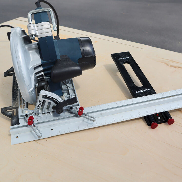 Milescraft Ripsaw Guide for 5-1/2 - 7-1/4 Inch Blade Corded or Cordless Saws, large image number 7
