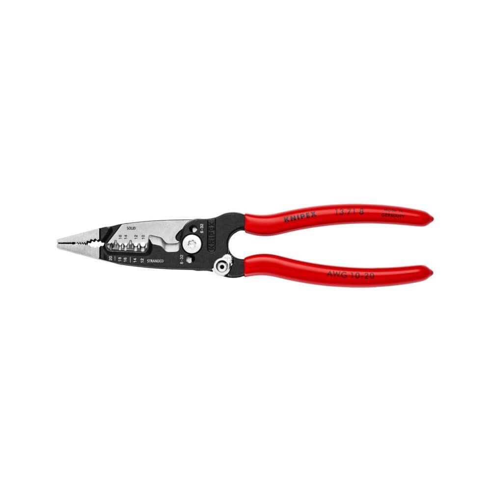 Knipex Linemans Pliers and Forged Wire Stripper Electrical Set 2 Piece, large image number 3