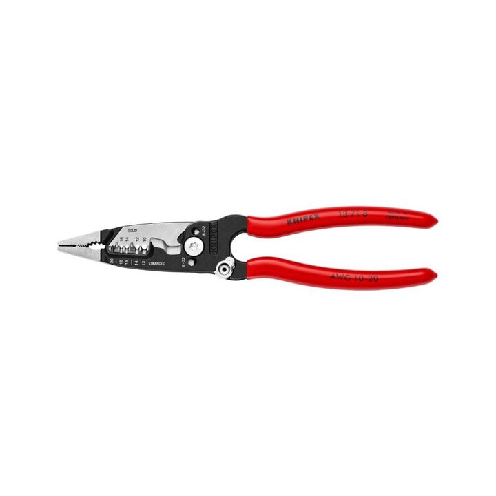 Knipex Linemans Pliers and Forged Wire Stripper Electrical Set 2 Piece, large image number 2