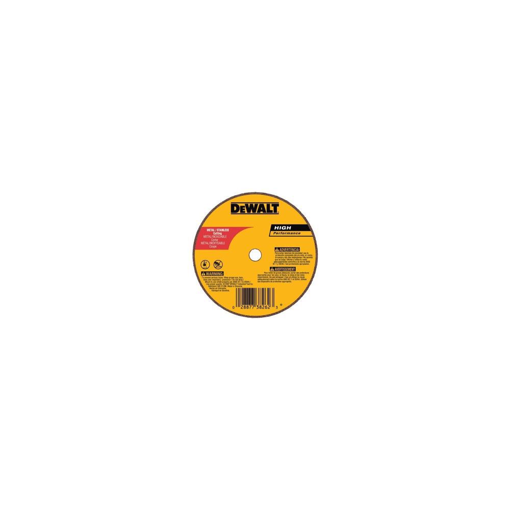 DEWALT 4 In. x 1/16 In. x 3/8 In. A36T Fast Cutting Wheel, large image number 3