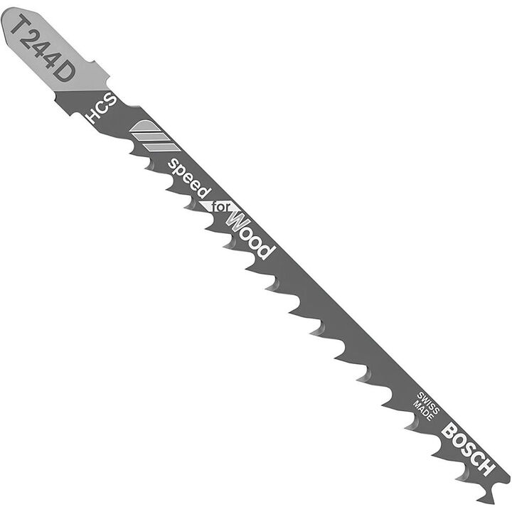 Bosch Jig Saw Blades 100pc 4in6 TPI Speed for Wood T Shank