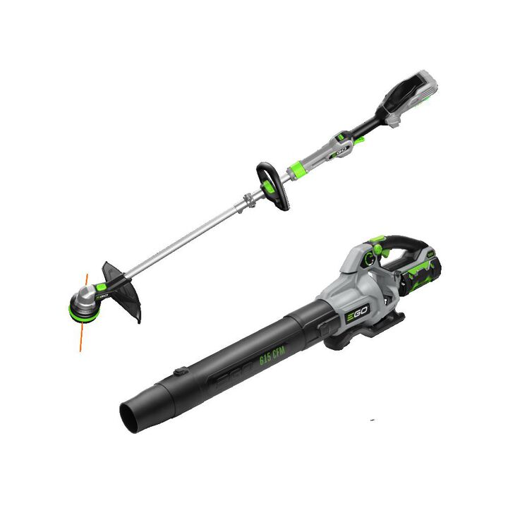 EGO POWER+ 15in POWERLOAD String Trimmer & 615 CFM Blower Combo Kit