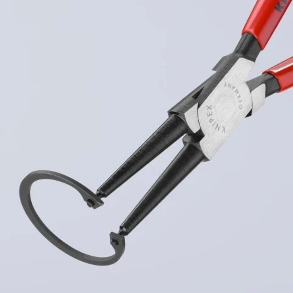 Knipex 9 Inch Vanadium Steel Internal Snap Ring Plier with Forged Tips, large image number 5