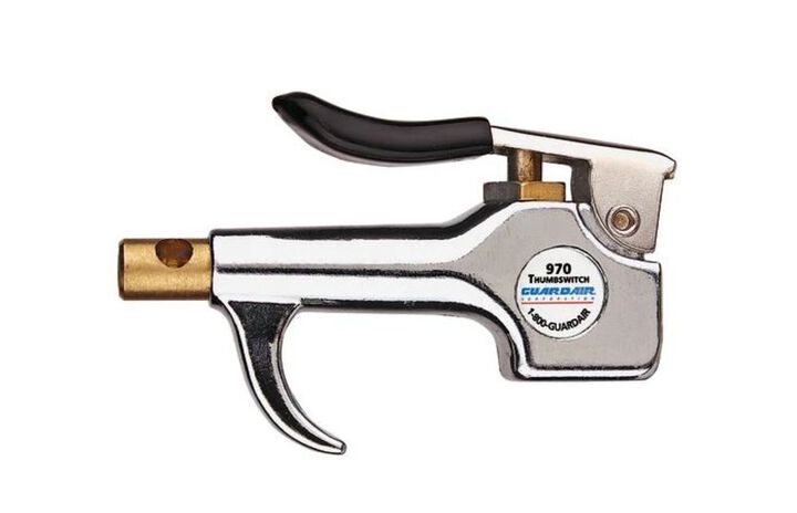 Guardair Long John 34 Cfm Safety Air Gun with 12in Aluminum Extension