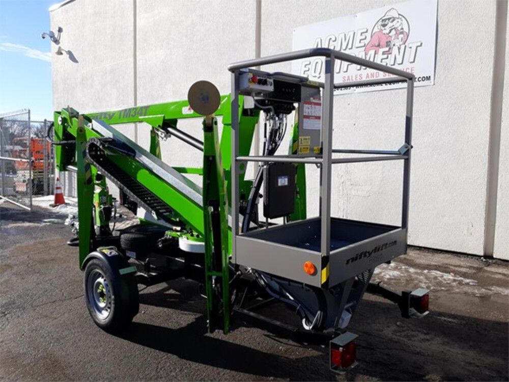 Niftylift TM34TG 34 Ft. Gas Powered Trailer Mounted Towable Cherry Picker, large image number 9