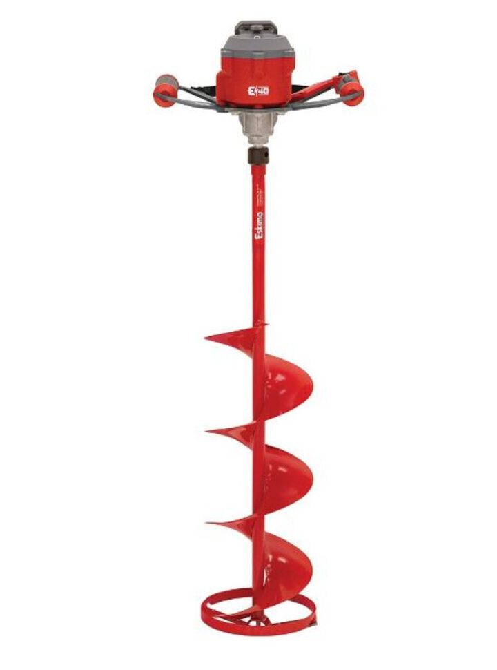 Eskimo E-40 8 in Electric Steel Ice Auger