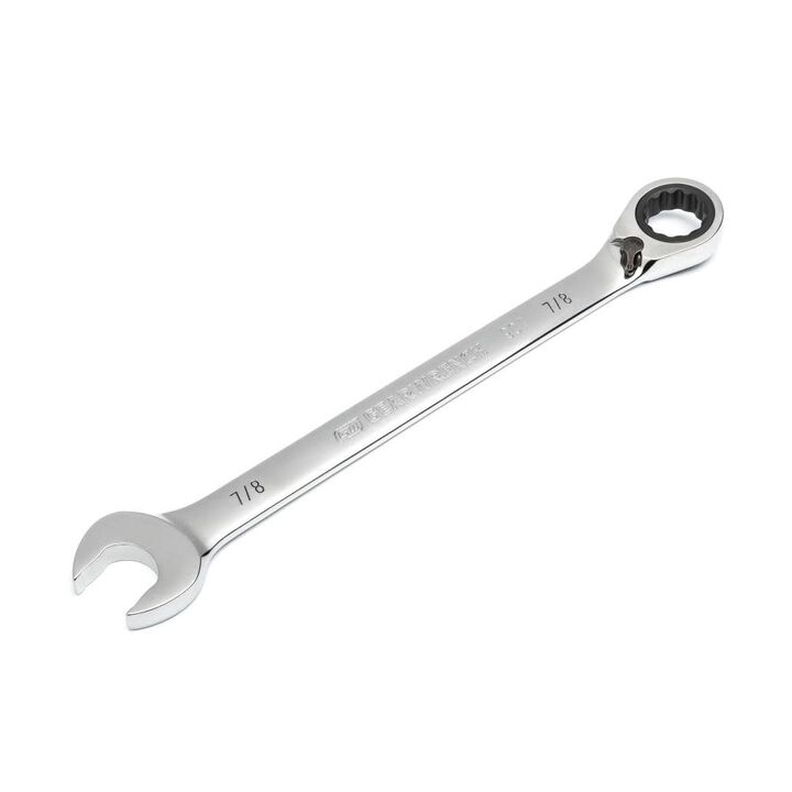 GEARWRENCH 7/8 Inch 90-Tooth 12 Point Reversible Ratcheting Wrench, large image number 3