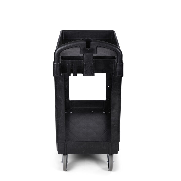 Toter Material Handling Utility Cart with Lipped Top and Ergo Handle, large image number 4