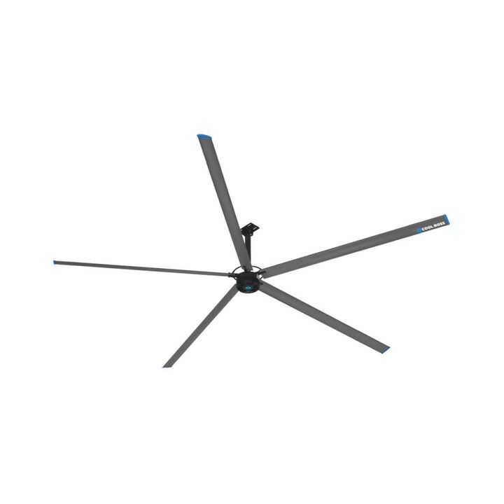 Cool Boss 24 ft 208-230VAC 5A 50/60Hz Industrial Overhead Fan