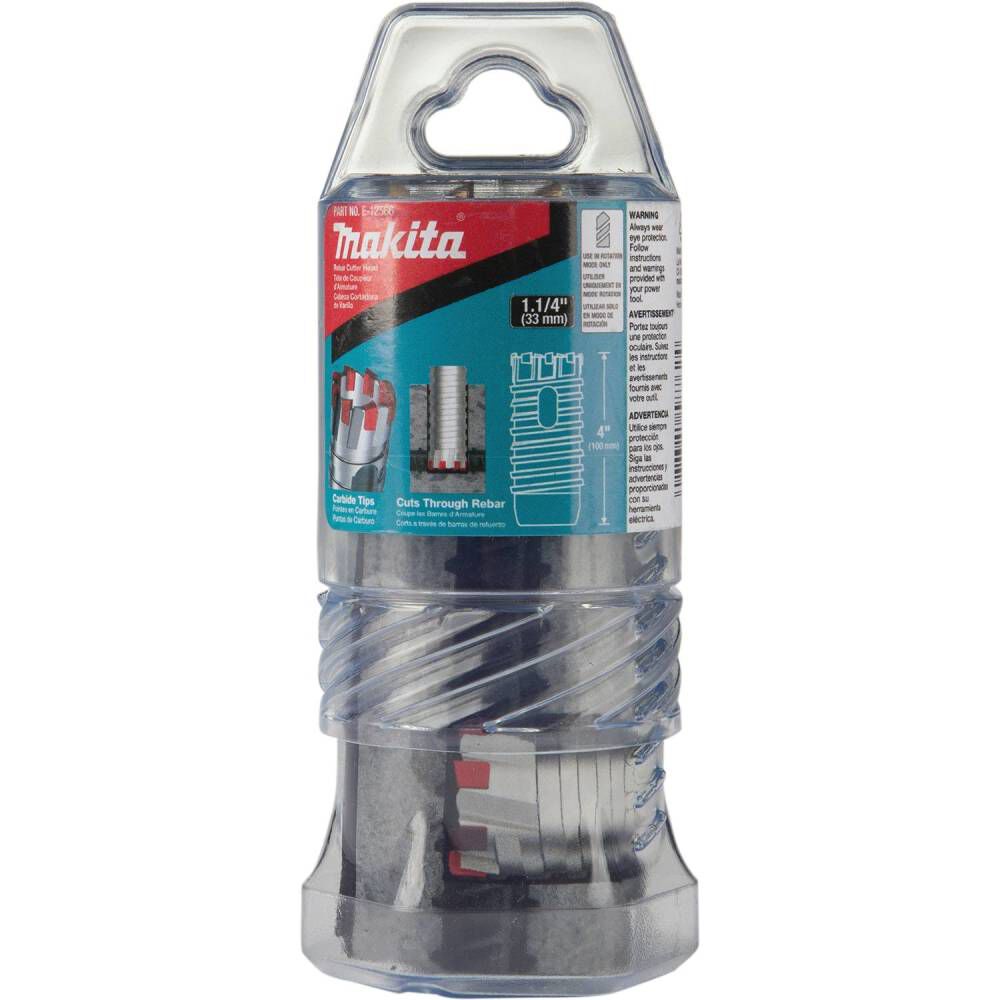 Makita 1 1/4in x 4in Rebar Cutter Drill Bit Head Only, large image number 9