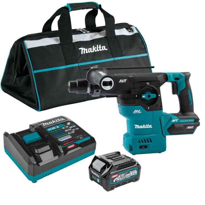 Makita 40V max XGT 1 3/16in AVT Rotary Hammer Kit