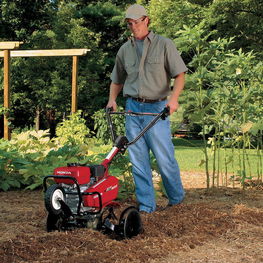 Honda 6HP 26.4In Mid-Tine Tiller, large image number 2