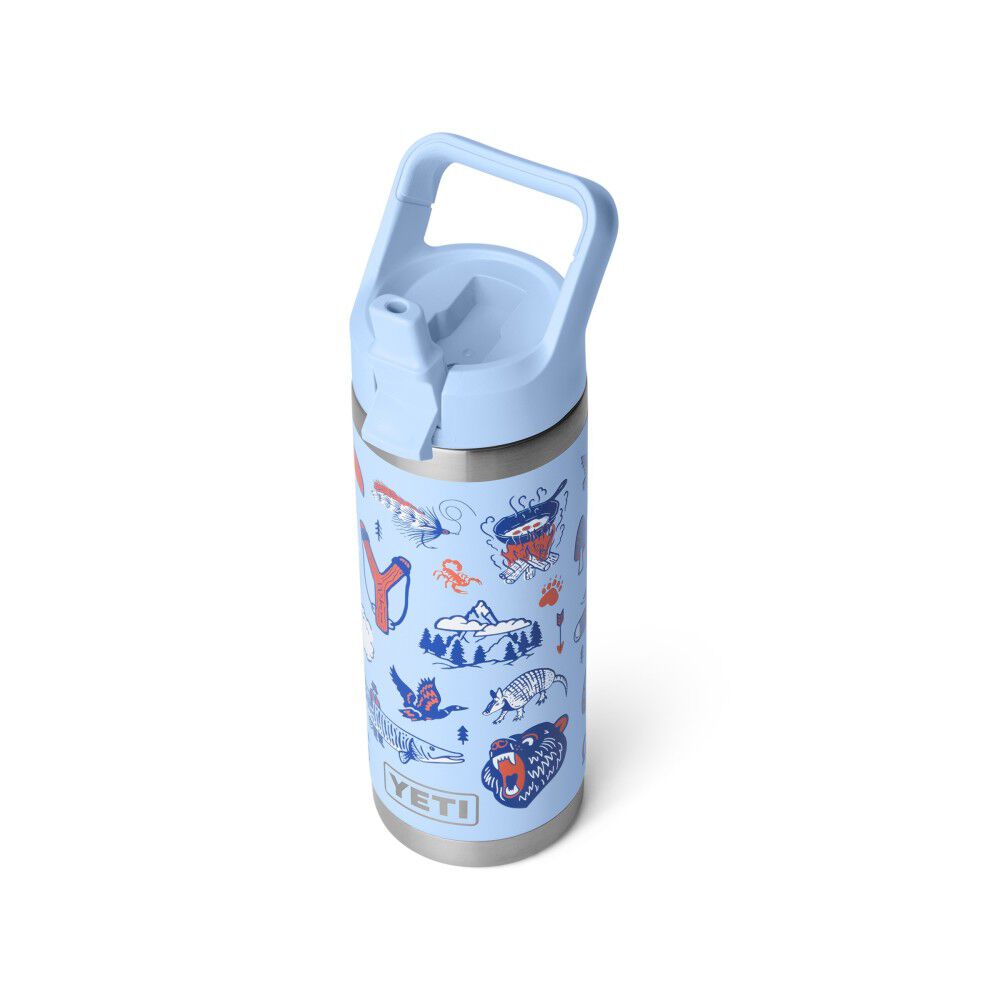 YETI 18oz Rambler Water Bottle with Straw Cap, large image number 4