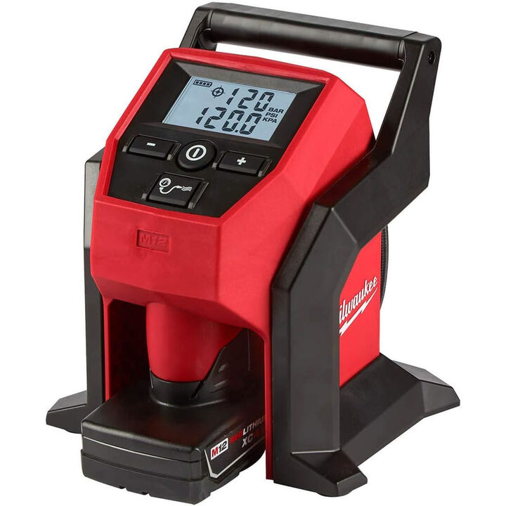 Milwaukee M12 Compact Inflator Kit, M12 Radio + Charger Bundle, large image number 2