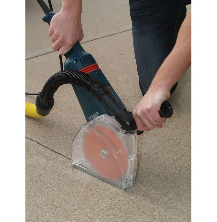 Dustless Technologies 7 Inch Clear CutBuddie Shroud with 18 Inch Hose, large image number 1