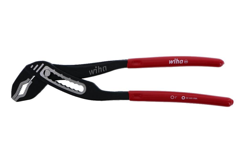 Wiha Classic Grip V Jaw Tongue & Groove Pliers 10in, large image number 1