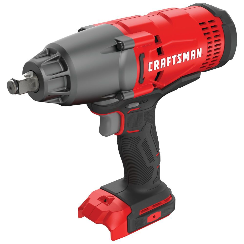 CRAFTSMAN V20 Cordless 1/2 Inch Impact Wrench (Bare Tool), large image number 6