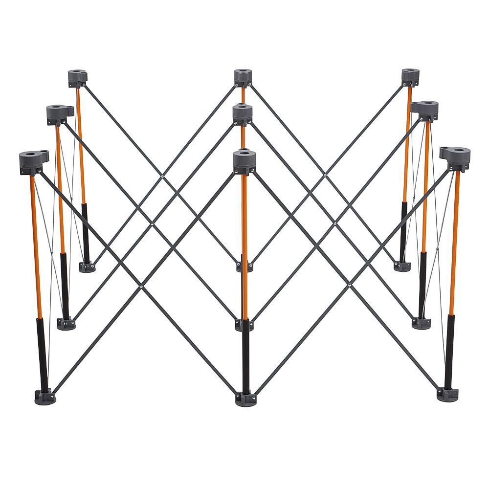 Bora Portamate Centipede 4ft x 4ft Unit 4 X-Cups 4 Quick Clamps Carry Bag, large image number 1