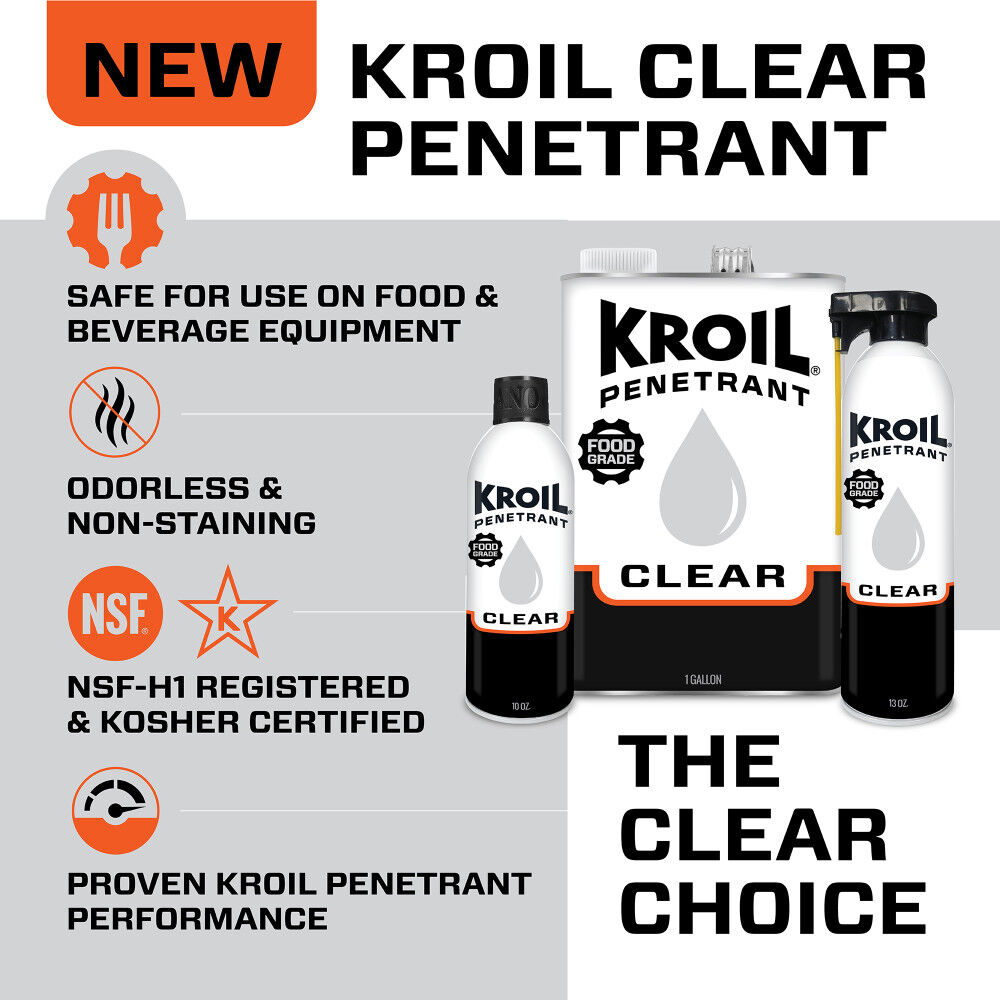 Kroil Liquid Food Grade Penetrating Oil with SprayTech, 13 Oz, large image number 3