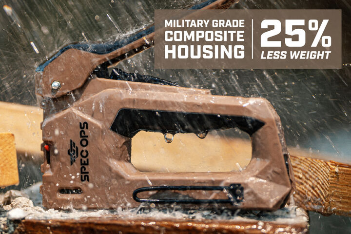 Spec Ops 2-in-1 Heavy-Duty Staple Gun / Brad Nailer (SPEC-M50), large image number 3
