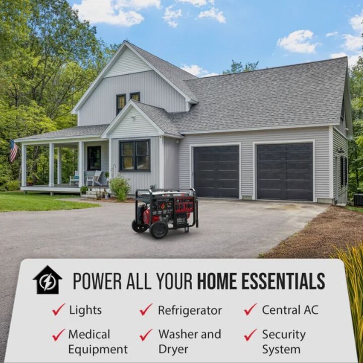 Duromax 13000 Watt Tri Fuel Portable Generator with CO Alert, large image number 5
