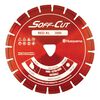 Husqvarna Construction XL6-3000 6 Inch Red Soff-Cut Diamond Blade for Concrete, small image number 1