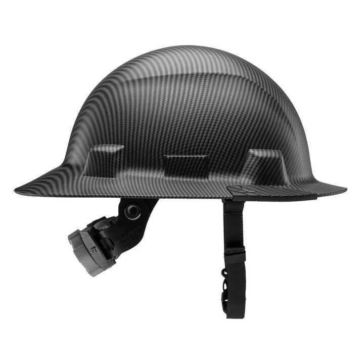 Lift Safety IDAX Full Brim - Non-Vented Hard Hat, Carbon Black