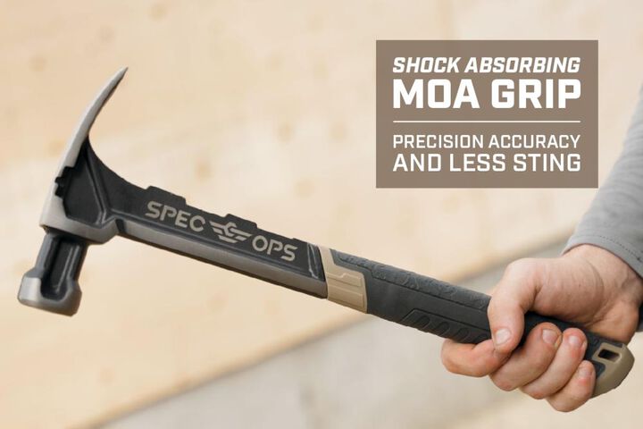 Spec Ops Steel Hammer, 28 Oz, Rip Claw, Milled Face, large image number 7