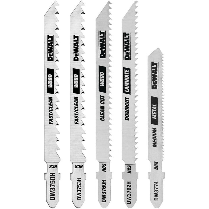 DEWALT Assorted Jigsaw Blade 5PK