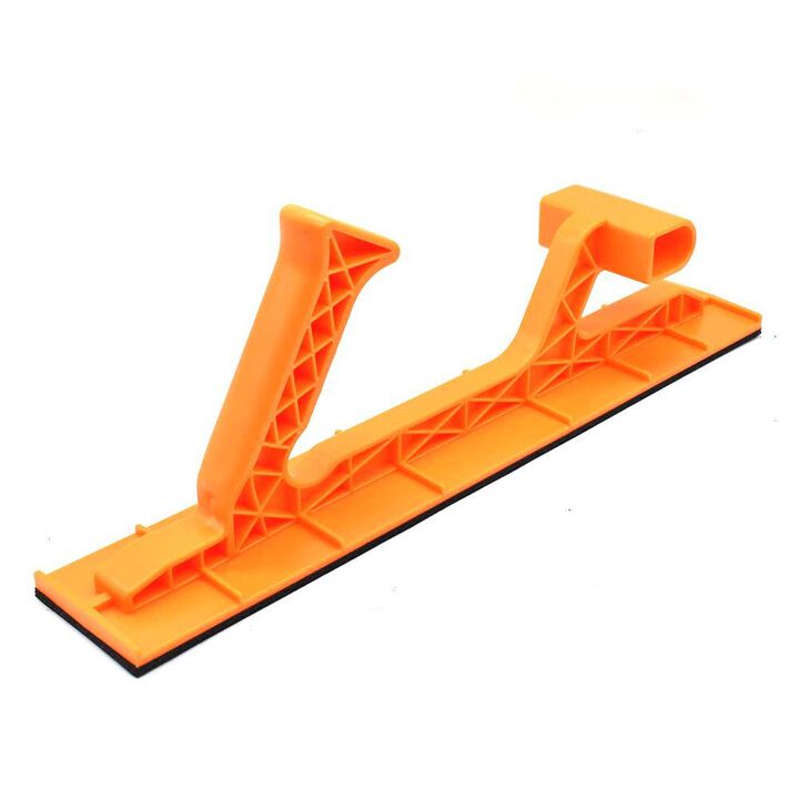 Big Horn Orange/Black ABS Deluxe Long Safety Block