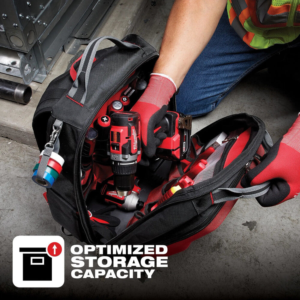 Milwaukee M12 Press Tool with 1/2 - 1 Inch Jaws Kit and PACKOUT Backpack Bundle, large image number 20