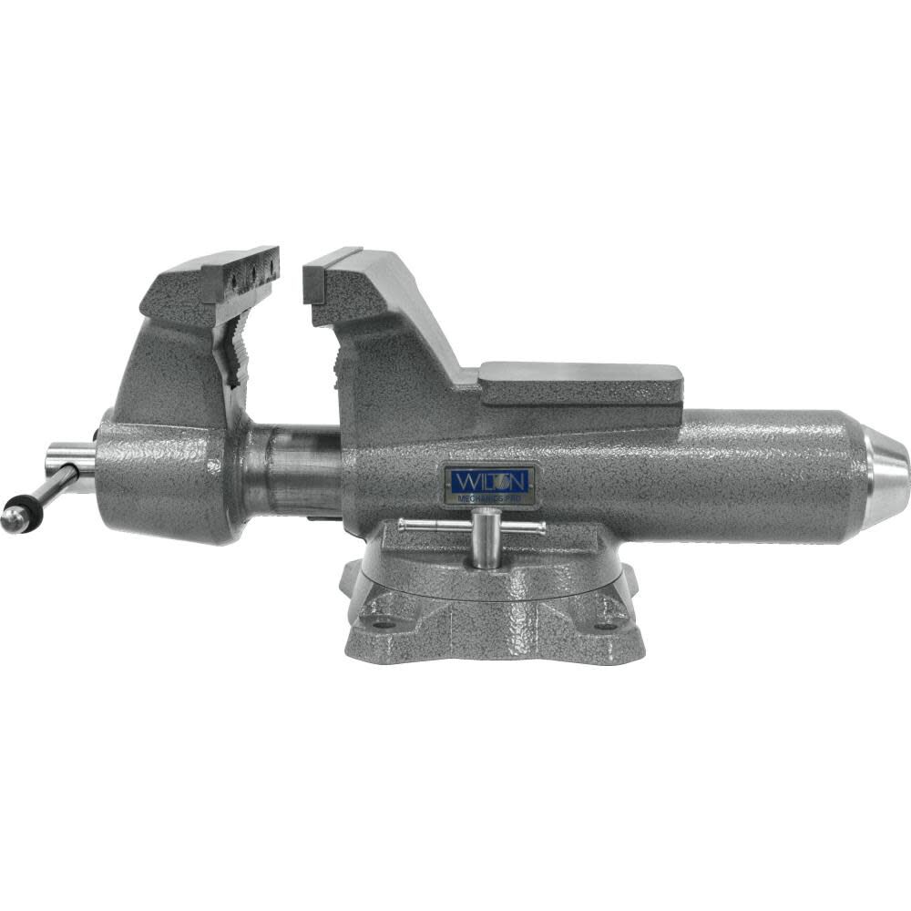 Wilton Mechanics Pro Vise 10 Jaw Width 12in Jaw Opening 360 Swivel Base, large image number 6