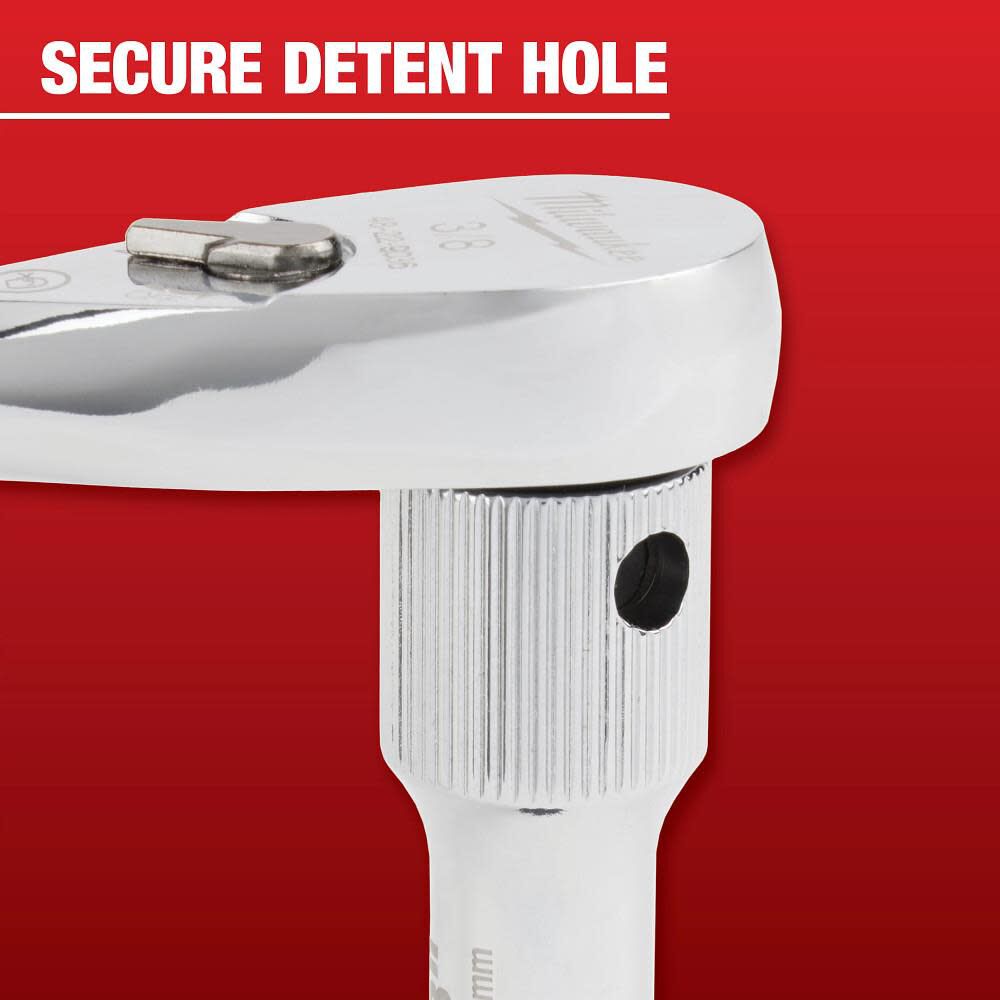 Milwaukee 3/8 Inch Drive 6 Inch Locking Extension, large image number 4