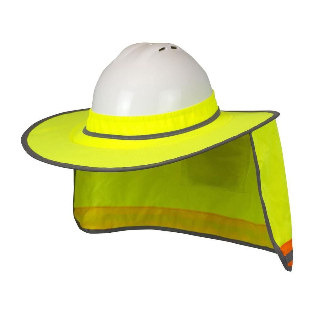 Radians RHHS-01G Hi-Vis Collapsible Hard Hat Shade Hi-Vis, large image number 1