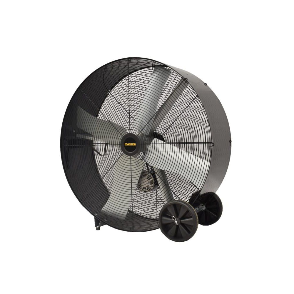Master 42 Inch 2-Speed Black Portable Heavy-Duty Barrel Fan, large image number 2