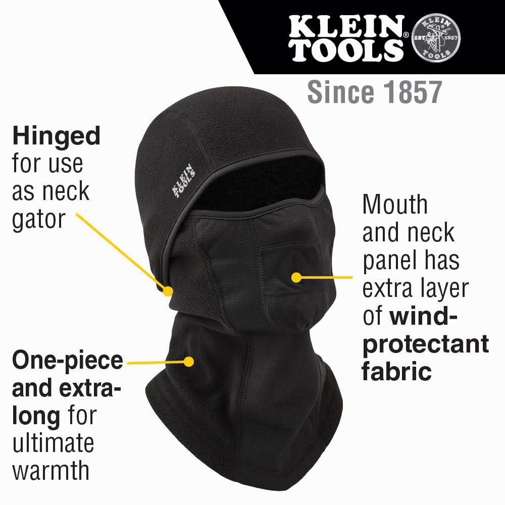 Klein Tools Wind Proof Hinged Balaclava, large image number 2