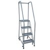 Cotterman Series 1000 4 Step X 26in W A6 Tread Step Ladder w/handrails, small image number 2