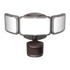 Feit Electric 10-1/2 Inch 46W 5000 Lumens Triple Head Motion LED Floodlight Bronze, small image number 1