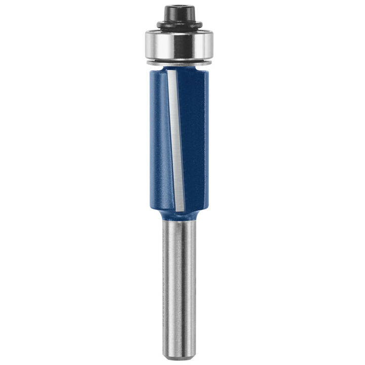 Bosch 3/8 Inch x 1/2 Inch Carbide Tipped 2-Flute Flush Trim Bit, large image number 2