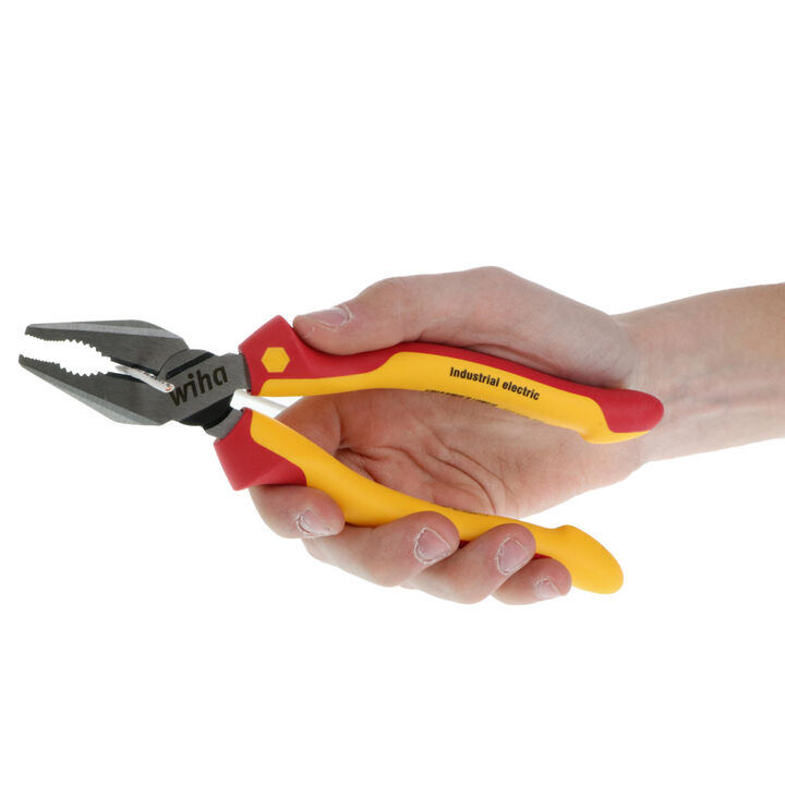 Wiha Insulated Industrial Pliers and Cutters Set 3 Piece, large image number 4