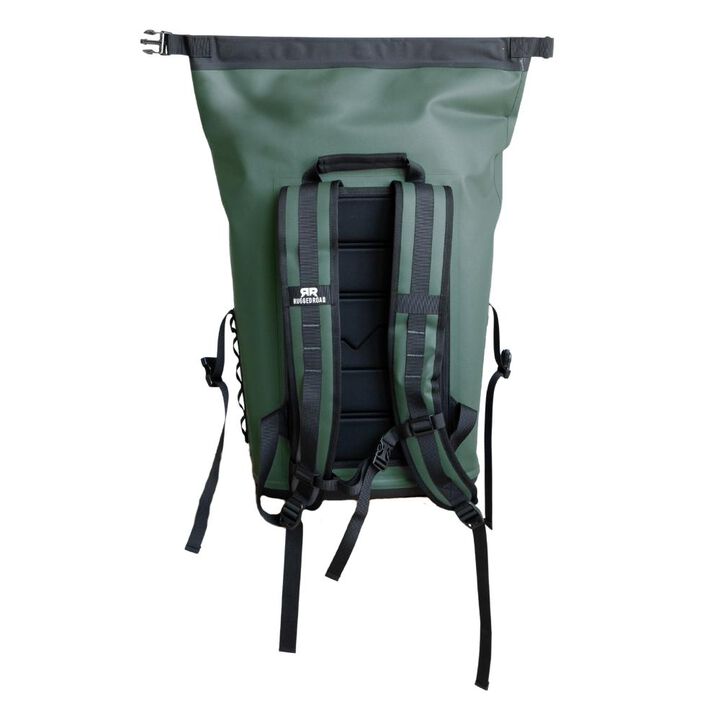 Rugged Road 31 L 2-in-1 Ultralight Backpack Cooler and Dry Bag with Insert, Green, large image number 2