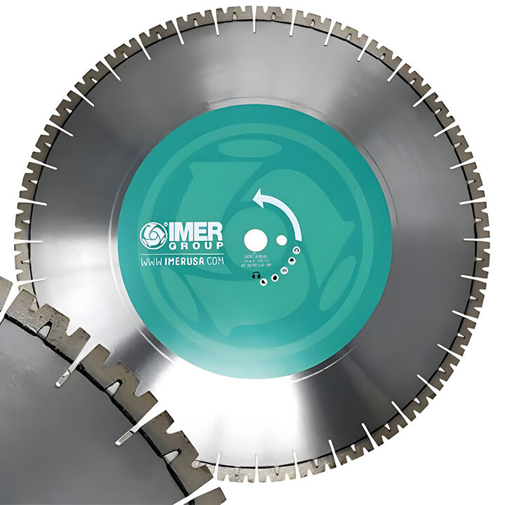 IMER 30 Inch Segmented Rim Diamond Blade for Masonry and Block