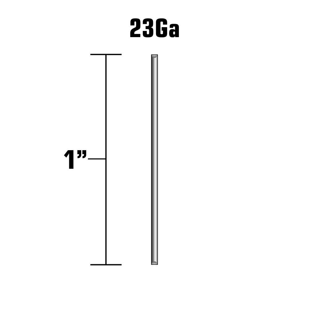 Metabo HPT 1in 23 Gauge Galvanized Headless Pins 2000pk, large image number 2
