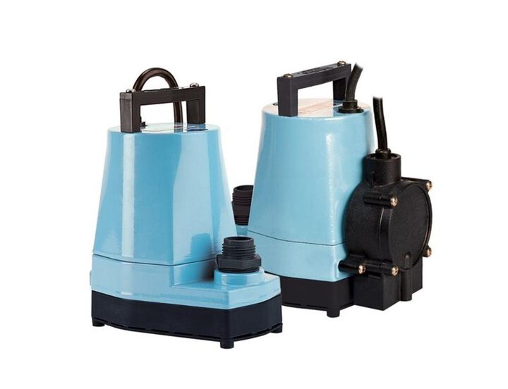 Little Giant Pump Utility Aluminum 25' Cord Blue, large image number 1