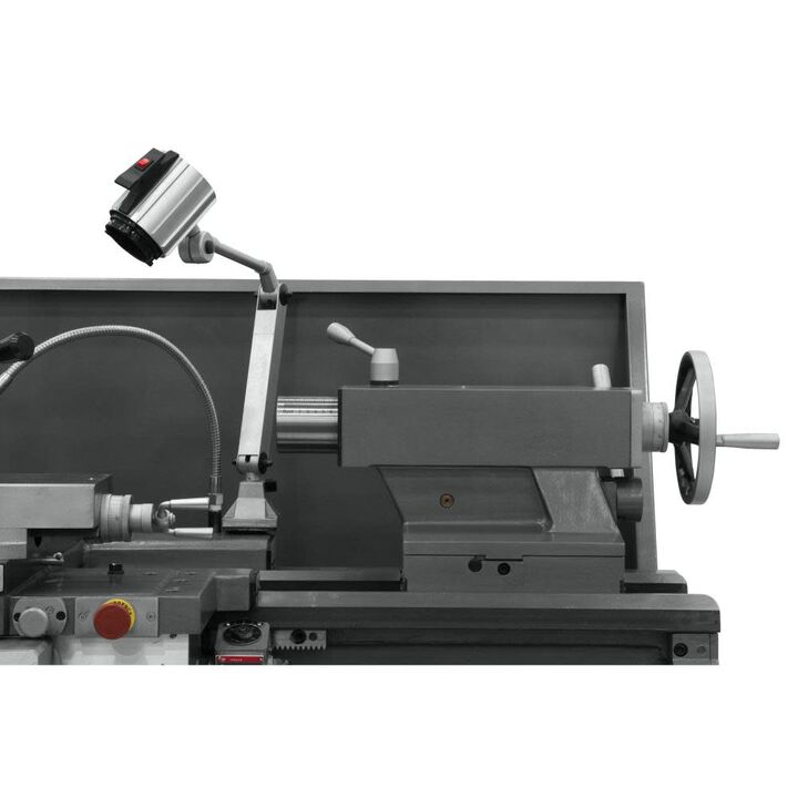 JET Gear Head 16 x 60 ZX Lathe with Newall DP700 DRO Installed, large image number 2
