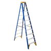 Werner 10 Ft Fiberglass Type IAA Electricians Jobstation, small image number 1