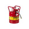 Justrite 5 Gal Steel Safety Red Gas Can Type II, small image number 1