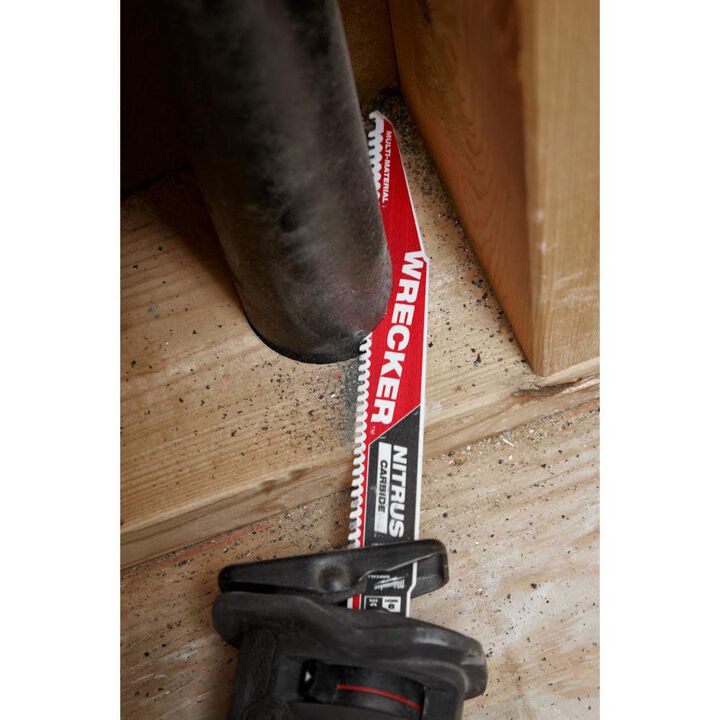 Milwaukee NITRUS CARBIDE WRECKER 9 Inch SAWZALL Blade Bundle, 10 Pieces, large image number 10