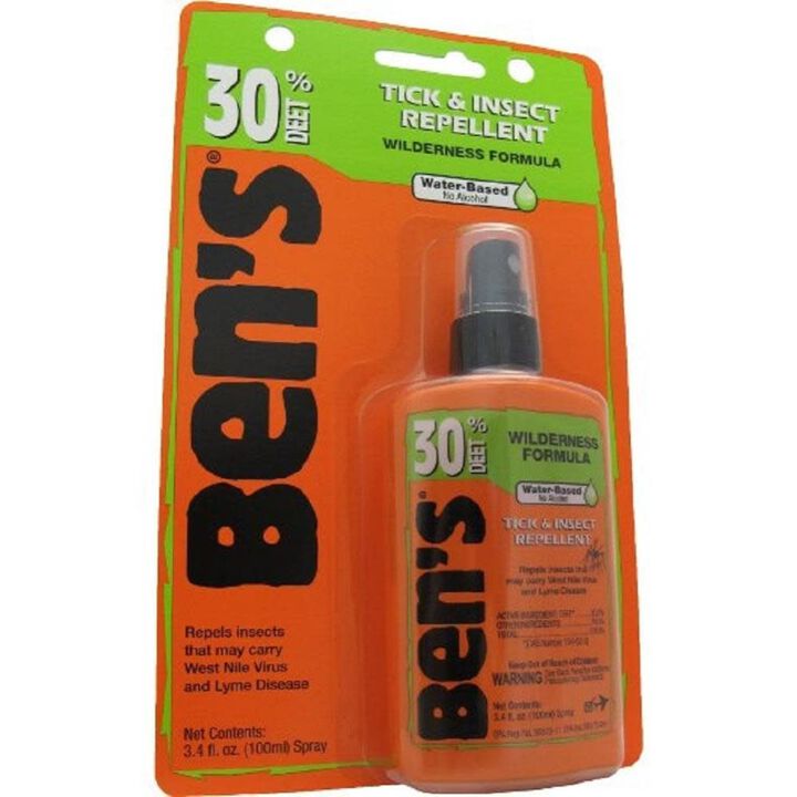 Bens 30 3.4oz Insect Repellent Pump
