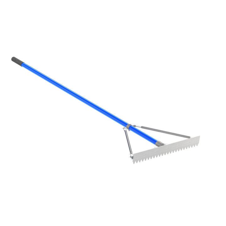 Bon Tool 24 Inch Base Rake with 6 Foot Snap Handle
